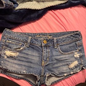 Vintage American eagle jean shorts